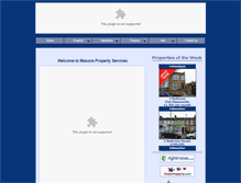 Tablet Screenshot of masonspropertyservices.com